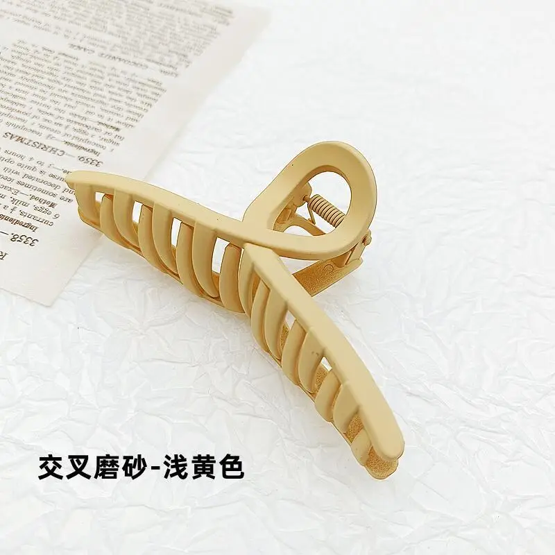 European & American Cross-Border Hair Clip with Frosted Design - Image 10