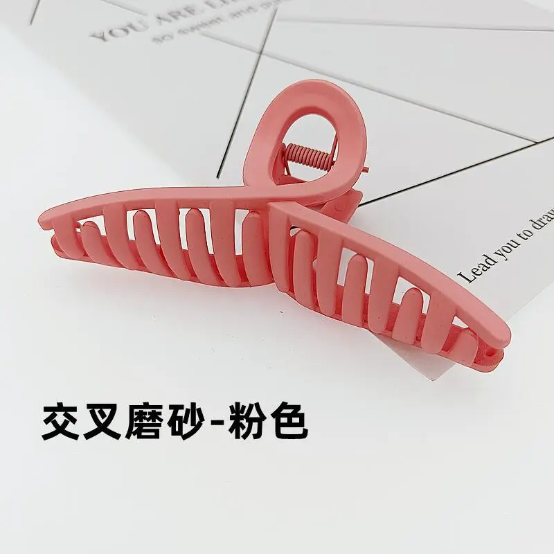 European & American Cross-Border Hair Clip with Frosted Design - Image 2