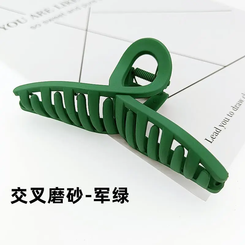 European & American Cross-Border Hair Clip with Frosted Design - Image 4