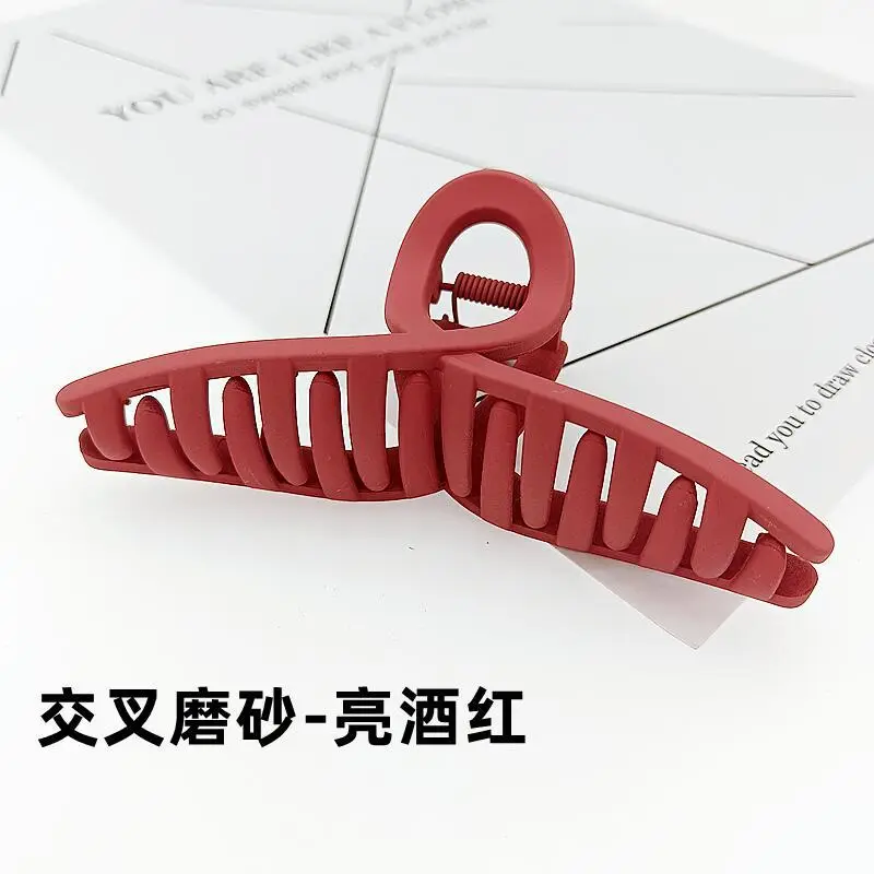 European & American Cross-Border Hair Clip with Frosted Design - Image 6