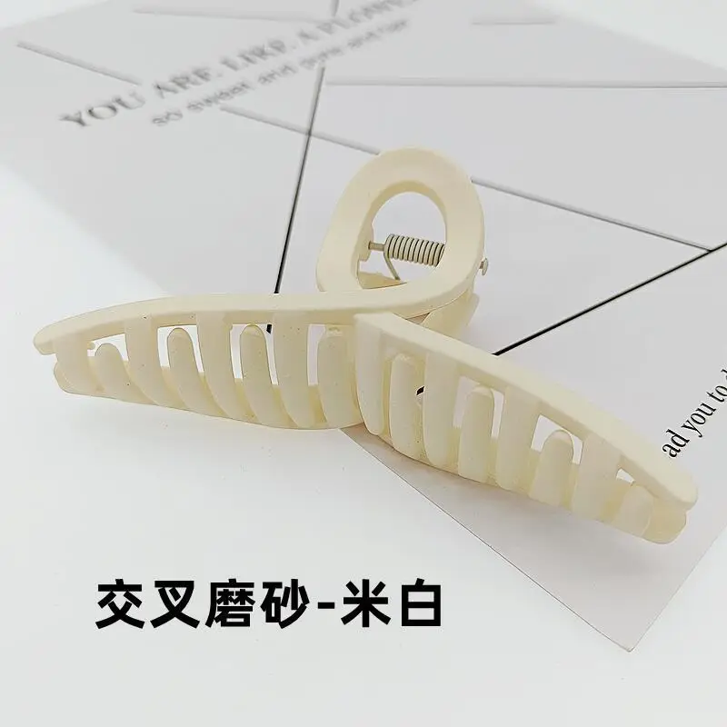 European & American Cross-Border Hair Clip with Frosted Design - Image 7