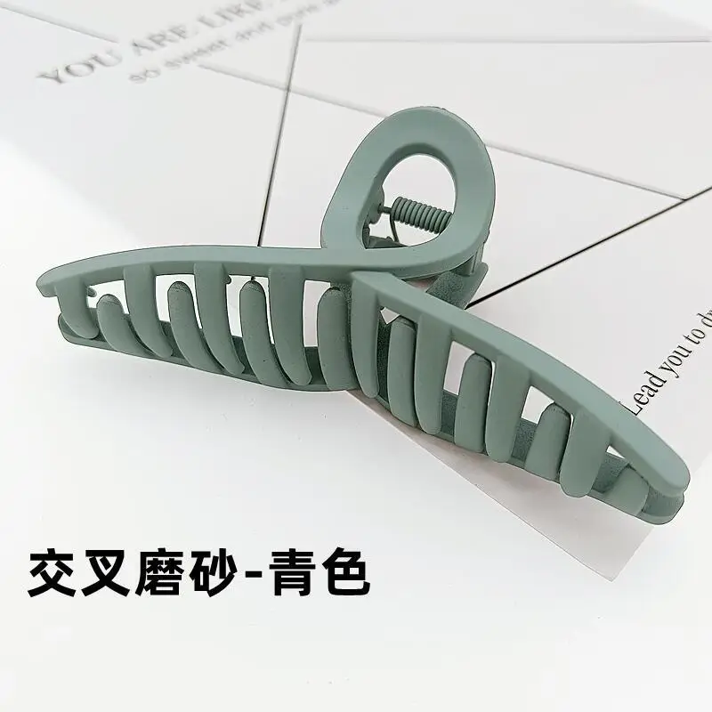 European & American Cross-Border Hair Clip with Frosted Design - Image 8