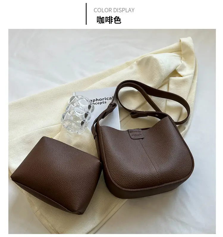 Women's Beige Pebble Crossbody Bag 2023 New Spring Summer — feature 10