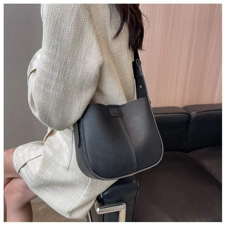 Women's Beige Pebble Crossbody Bag 2023 New Spring Summer — feature 16