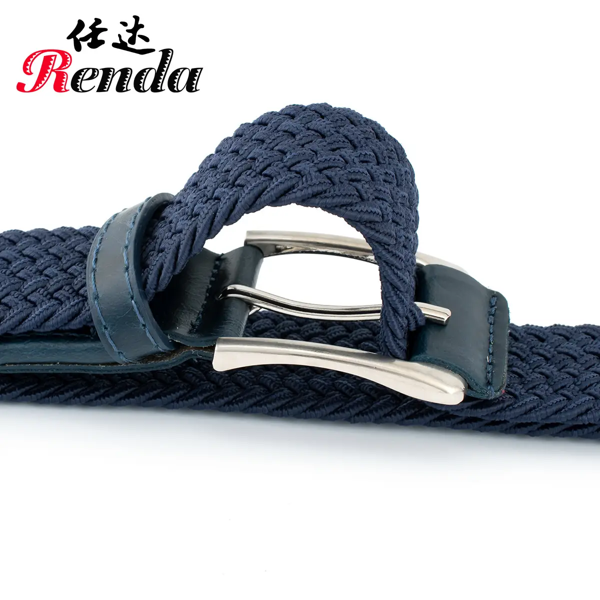 Retro Green Nylon Belt with Buckle