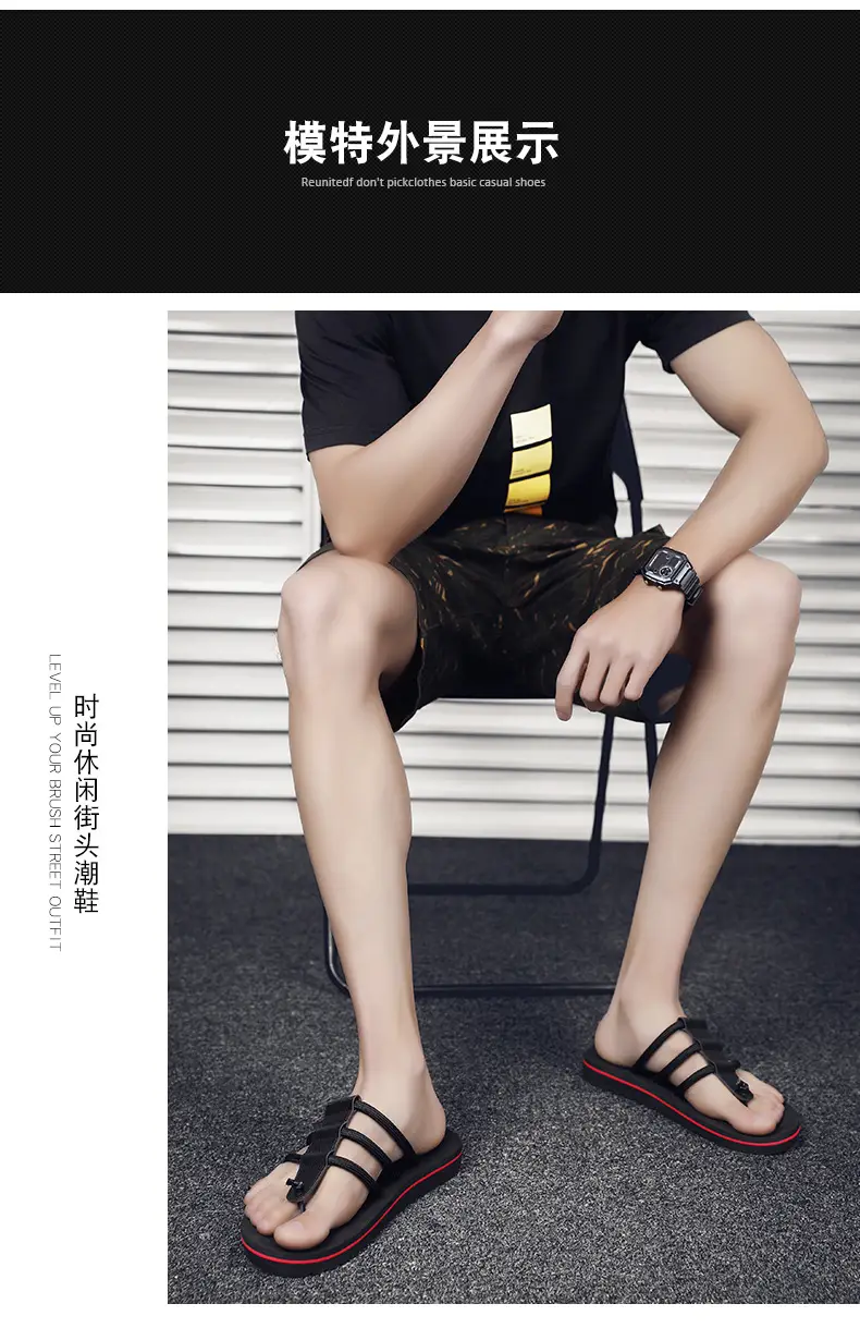 2025 Men Anti-Slip EVA Flip Flops Brown — feature 12