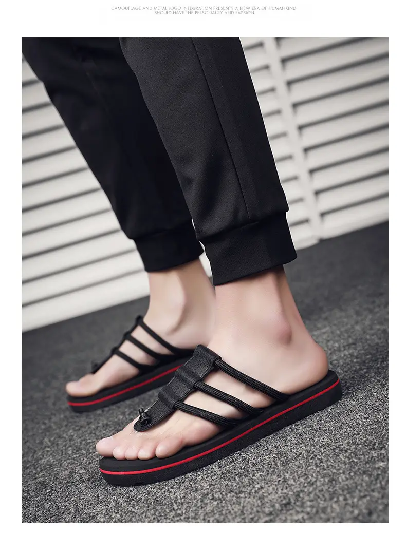 2025 Men Anti-Slip EVA Flip Flops Brown — feature 13