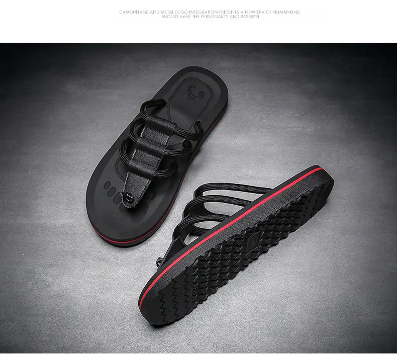 2025 Men Anti-Slip EVA Flip Flops Brown — feature 20