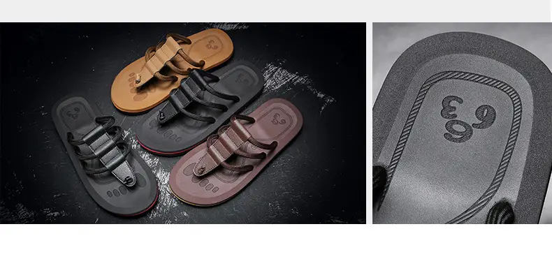 2025 Men Anti-Slip EVA Flip Flops Brown — feature 6