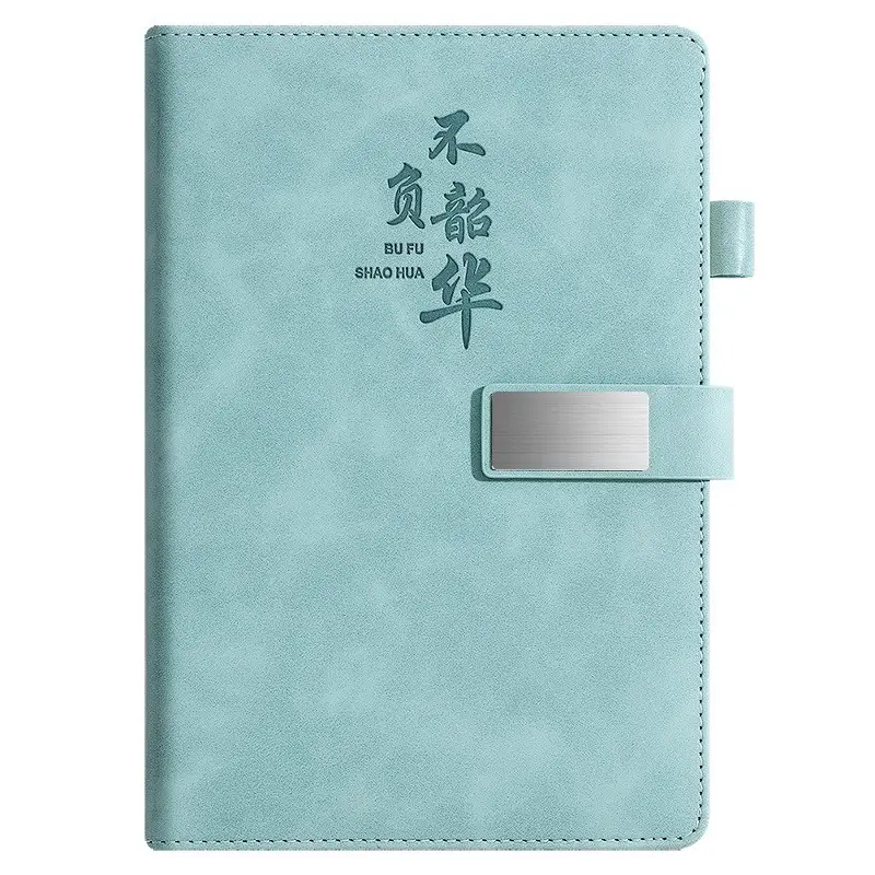 A5 Buckle Notebook Luxury Blue Thickened Custom Skin Feel