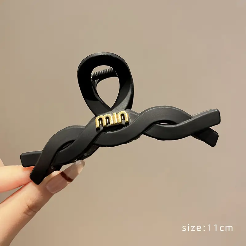 2023 New Large Hair Grip Clip Net Red Female Back Head Hairpin Hair Volume Shark Clip Headdress - Image 24