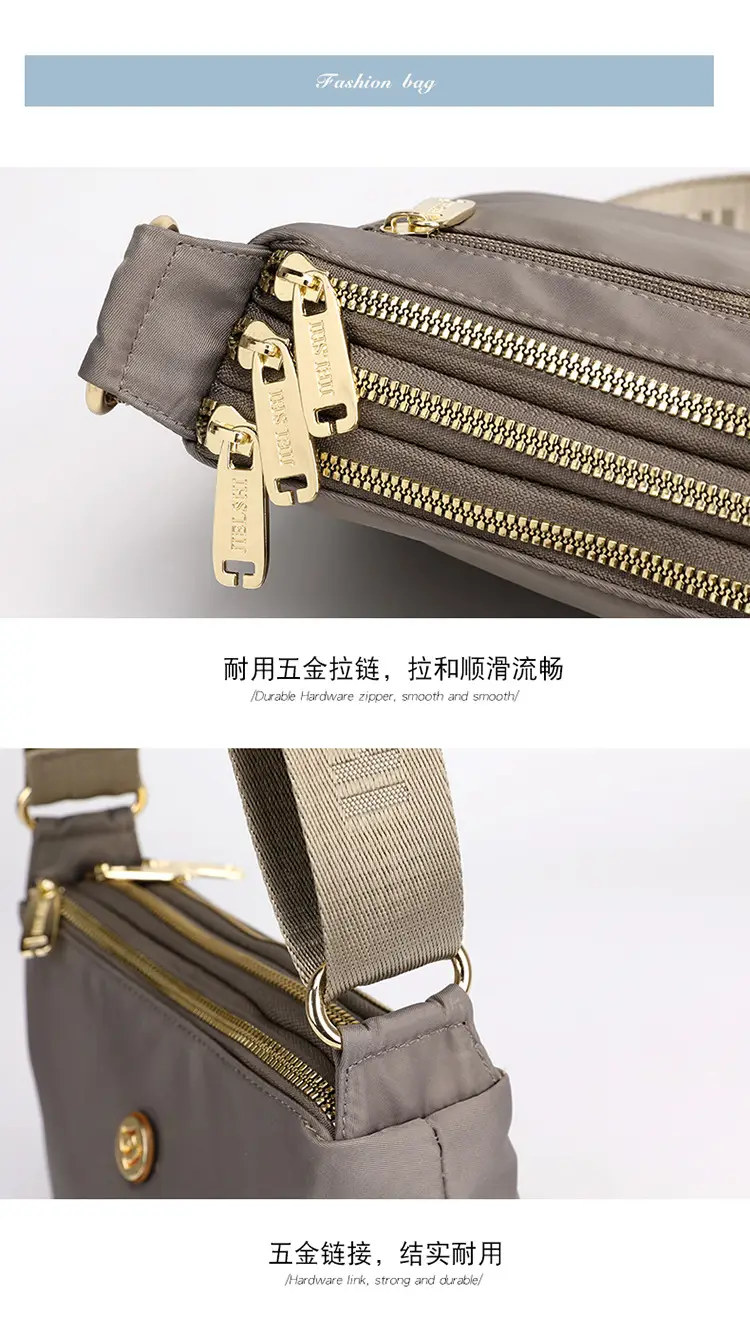 New Women's Nylon Shoulder Bag Crossbody Large Capacity — feature 19