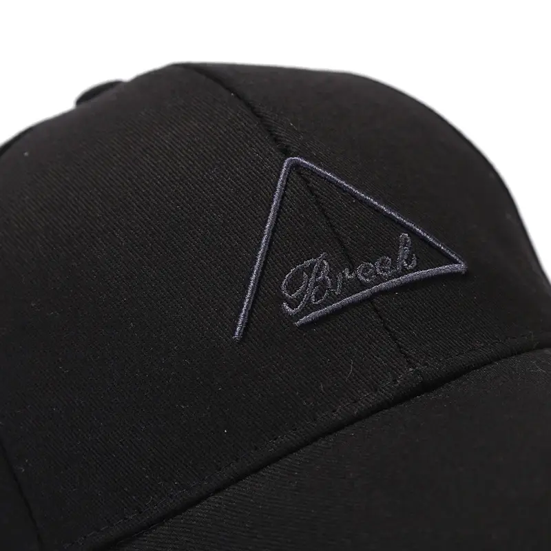 Men's Beige Embroidered Baseball Cap Summer Hat — feature 10