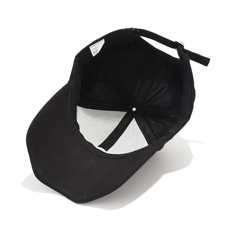 Men's Beige Embroidered Baseball Cap Summer Hat — feature 9