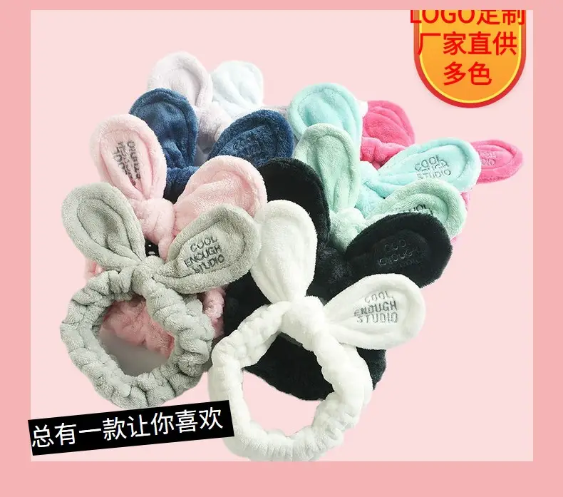 Pink Bow Hairband with Embroidered Letter Design — feature 23