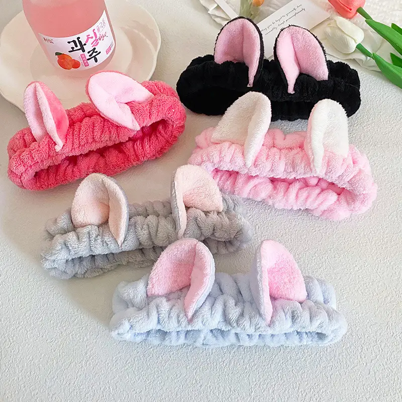 Pink Cat Ear Headband for Women - Image 11