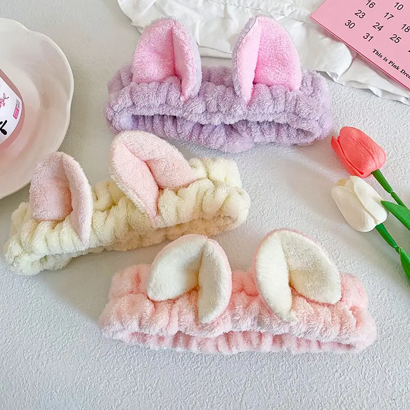 Pink Cat Ear Headband for Women - Image 13