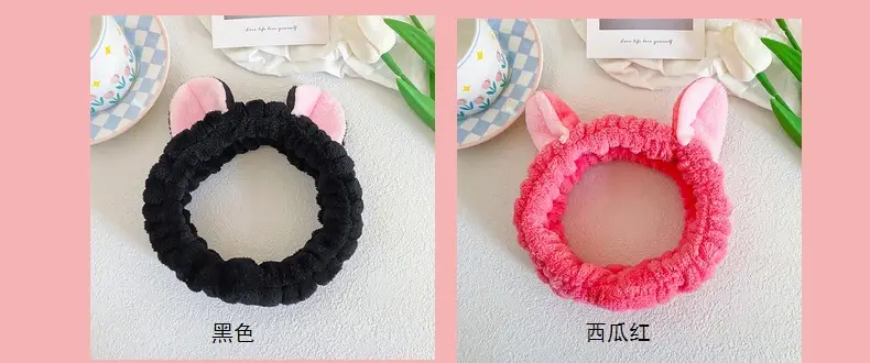 Pink Cat Ear Headband for Women — feature 12
