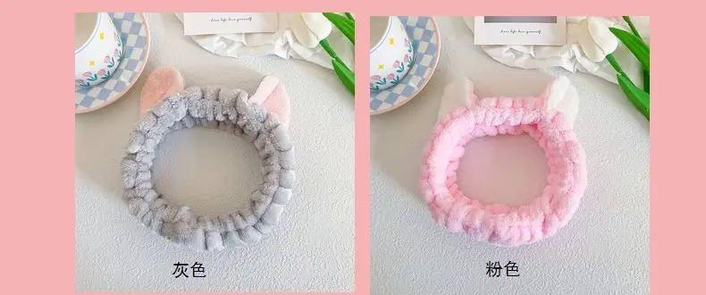 Pink Cat Ear Headband for Women — feature 14