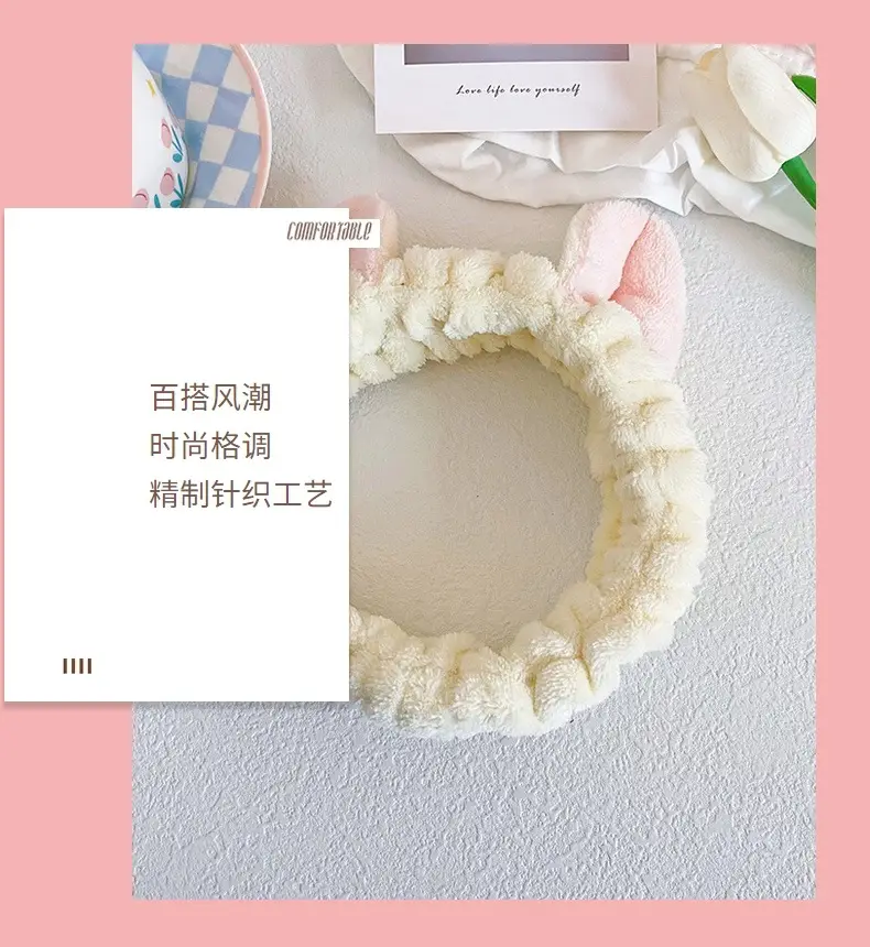 Pink Cat Ear Headband for Women — feature 20