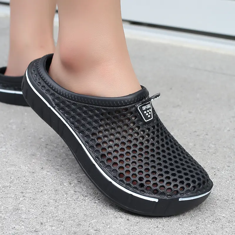 Women's Garden Shoes, Clogs, Cross-Border Beach Shoes, Slip-On Summer Breathable Outdoor Solid Color Shoes - Image 28