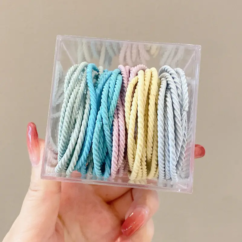 2023 Rubber Hair Rings for Girls Strong Durable - Image 6