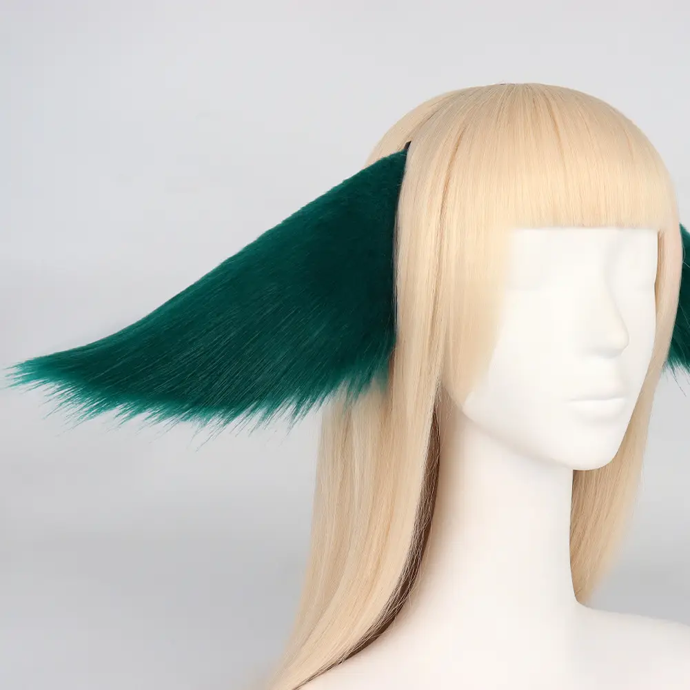 Green Fox Ears Hair Dye for Men - Image 4