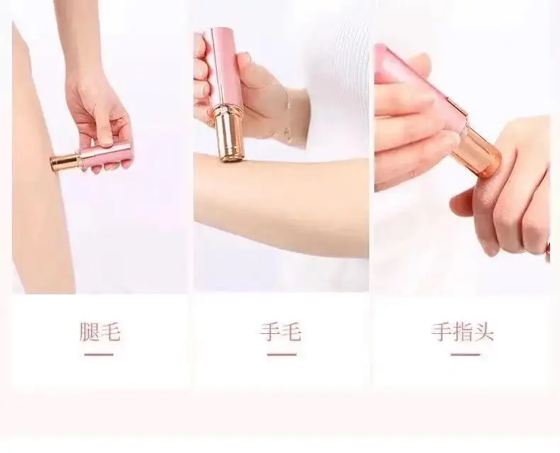 Electric Hair Shaver for Underarms Face Lips Hair Removal — feature 7
