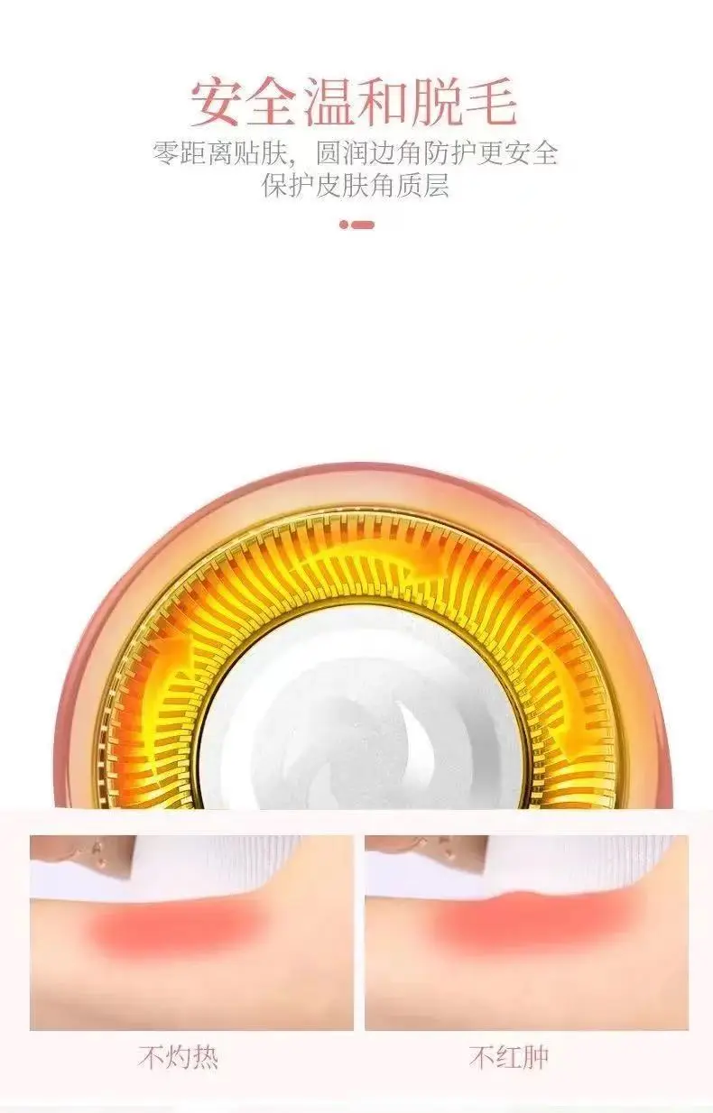 Electric Hair Shaver for Underarms Face Lips Hair Removal — feature 9