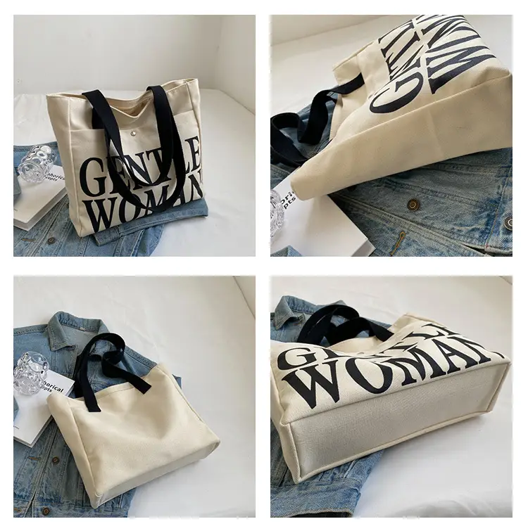 Gentle Woman Canvas Shoulder Bag Large 2023 — feature 7