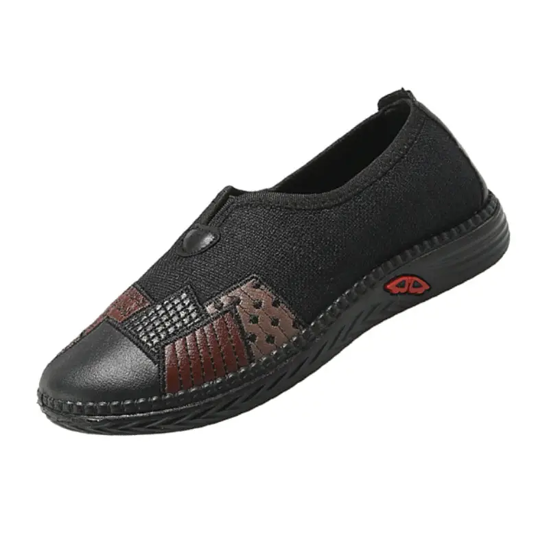 2026 Spring New Style Old Beijing Cloth Shoes for Middle-Aged and Elderly Women, Casual Slip-On Breathable Non-Slip Mom Shoes - Image 7