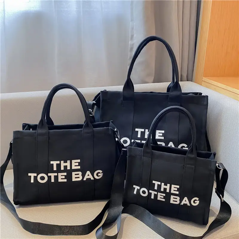 2023 Cross-Border Women's Blue Tote Bag Solid Color - Image 8
