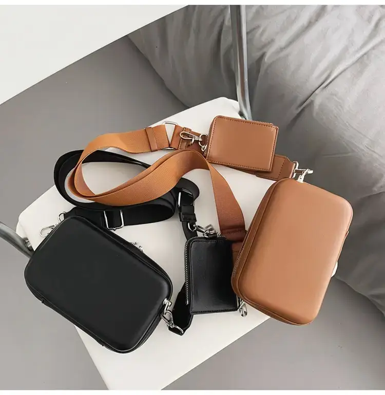 Men's Black Crossbody Bag 2022 Korean Style — feature 26