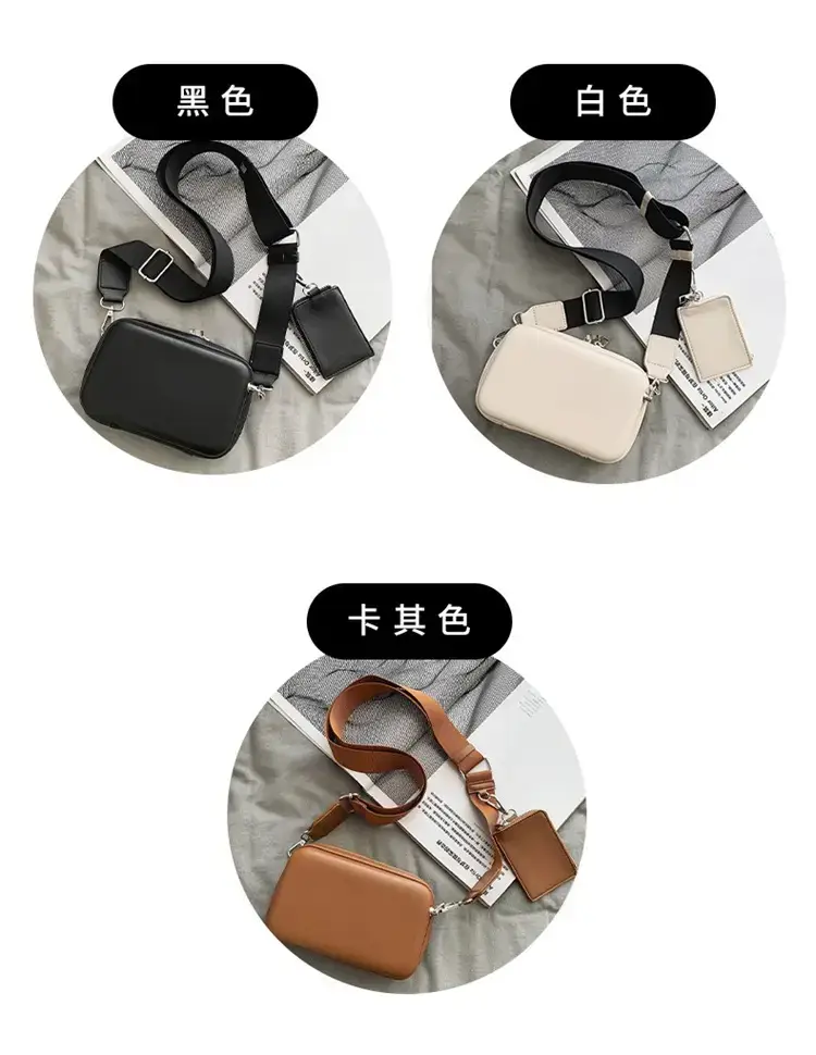 Men's Black Crossbody Bag 2022 Korean Style — feature 8