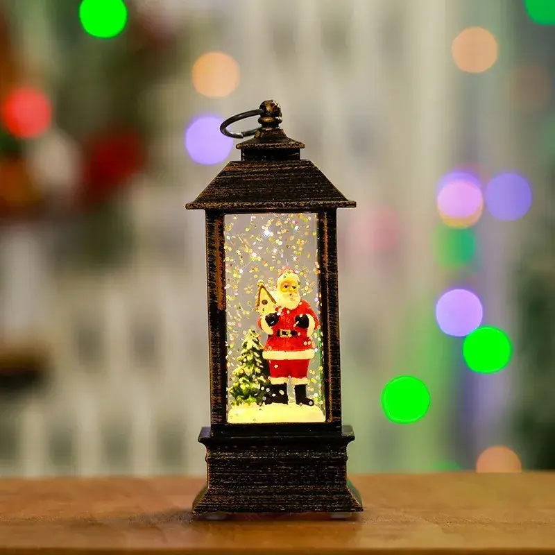Christmas Telephone Booth Night Lights Small Ornament - Image 9
