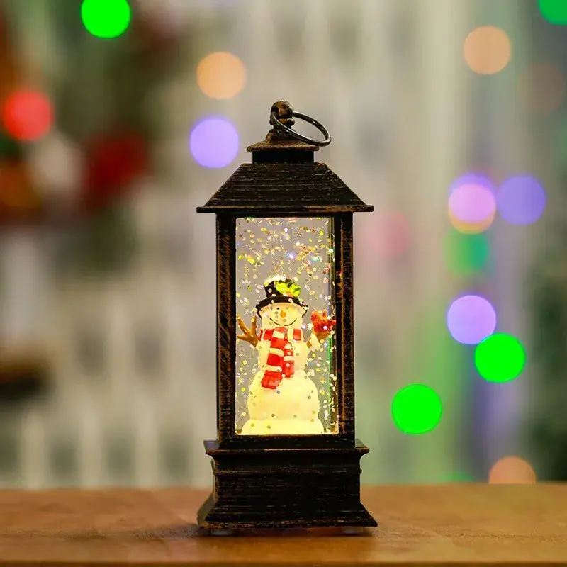 Christmas Telephone Booth Night Lights Small Ornament - Image 10