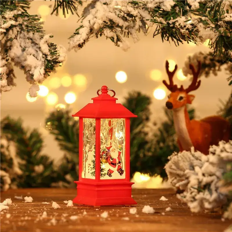 Christmas Telephone Booth Night Lights Small Ornament - Image 12