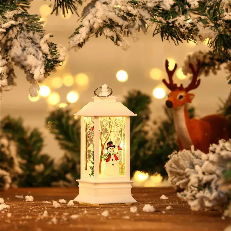 Christmas Telephone Booth Night Lights Small Ornament - Image 13