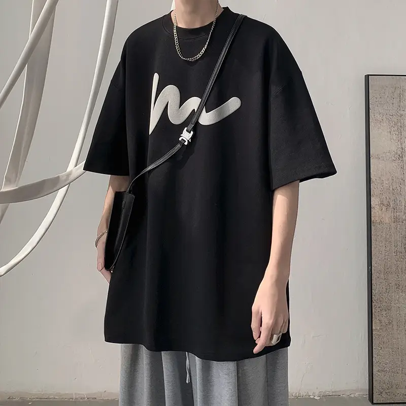 Blue Graphic T-Shirt Loose Fit Summer 2023 - Image 9