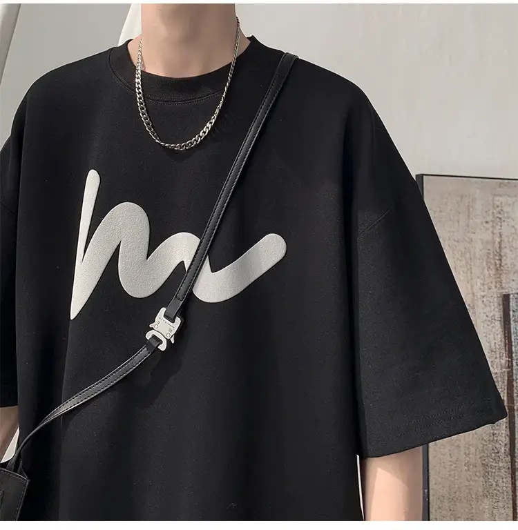 Blue Graphic T-Shirt Loose Fit Summer 2023 — feature 11