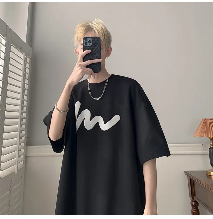 Blue Graphic T-Shirt Loose Fit Summer 2023 — feature 12