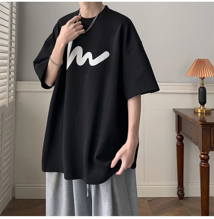 Blue Graphic T-Shirt Loose Fit Summer 2023 — feature 13