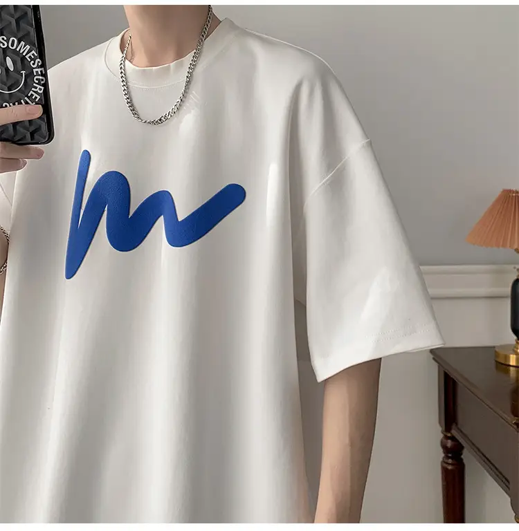 Blue Graphic T-Shirt Loose Fit Summer 2023 — feature 15
