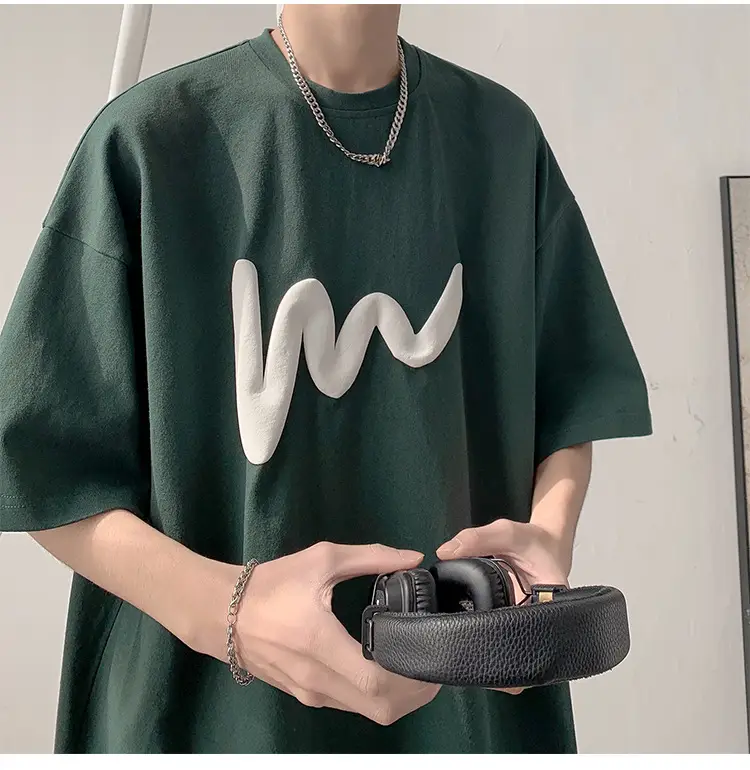 Blue Graphic T-Shirt Loose Fit Summer 2023 — feature 9