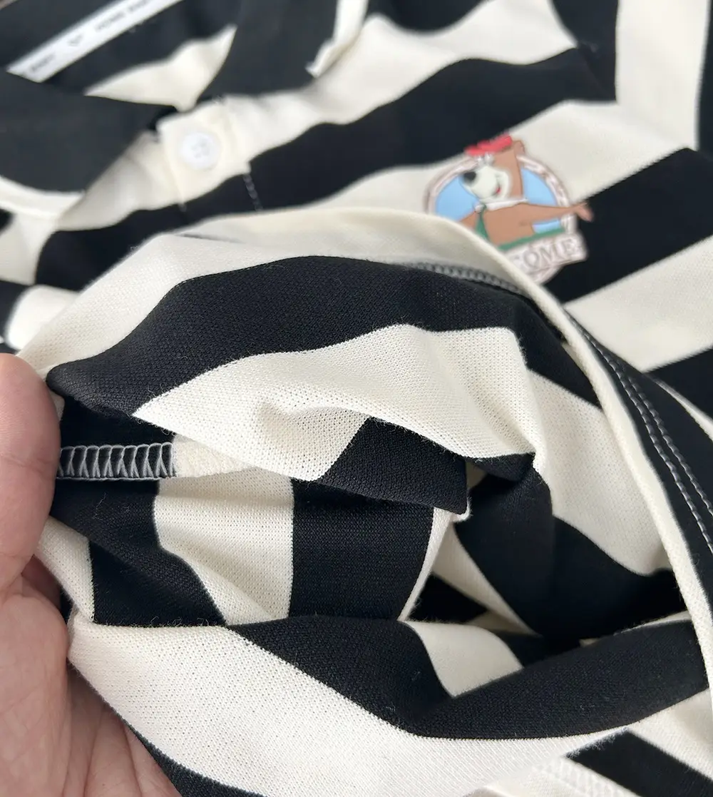 2023 Boys Striped Cartoon Lapel T-Shirt Jacket — feature 10