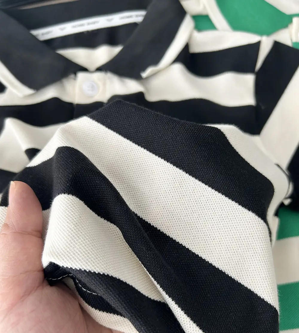 2023 Boys Striped Cartoon Lapel T-Shirt Jacket — feature 8