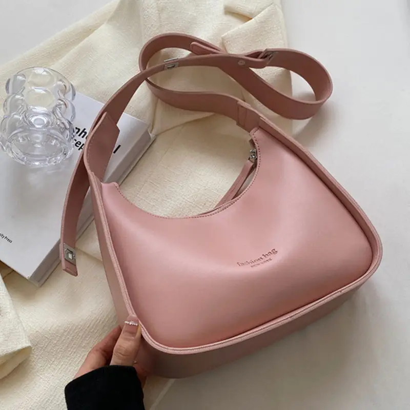 Pink Crossbody Bag for Women Spring Summer Wear - Image 9