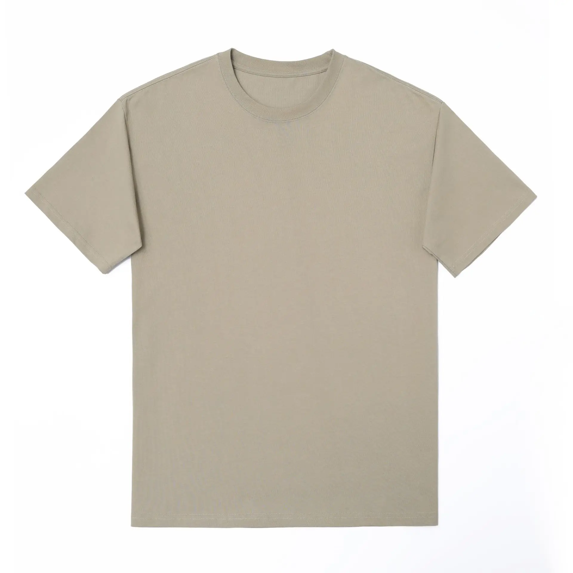 Men Cotton T-Shirt Earth Grey 260g