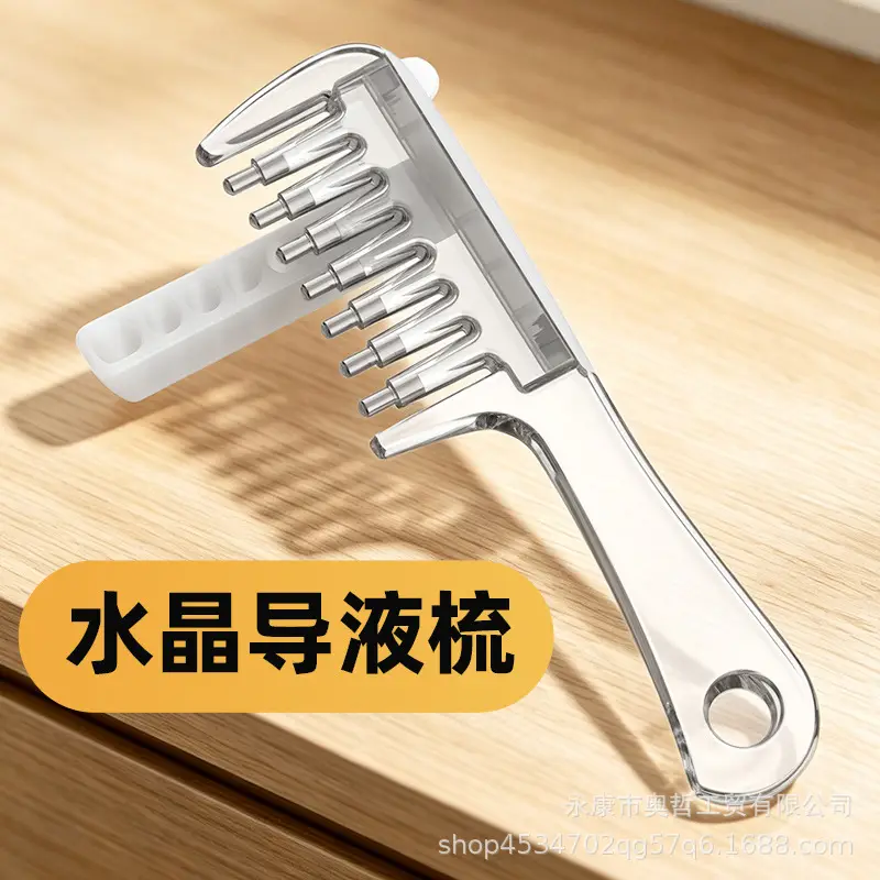 Minoxidil Scalp Applicator 1ml Dier Hair Growth and Hair Strengthening Liquid Essential Oil Introduction Comb Massage Comb for Applying Medication