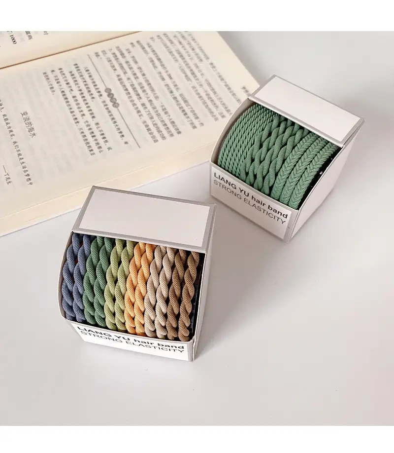 High Elastic Rubber Band for Women's Hair Ties Pony Tail Summer — feature 7
